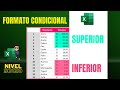 Cómo usar Formato Condicional Superior e Inferior en Excel