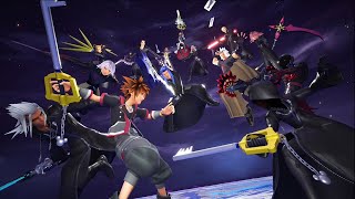 Kingdom Hearts 3 : Remind  All Data Boss Fights (With Style)