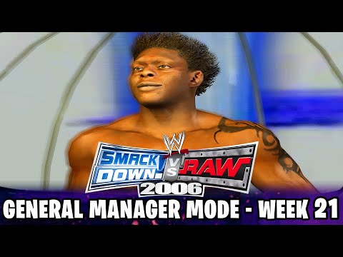 SmackDown Vs Raw 2006 : GM Mode! Week #21 | GETTING MORE INJURIES #WWE #SVR2006 #GMMODE