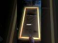 LED light Touch mirror #shortsfeed #shortsvideo #short #vairalvideo #diamond glass...