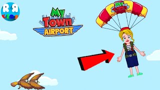 My Town : Airport - Pregnant Woman Jumps from Airplane ?? screenshot 4