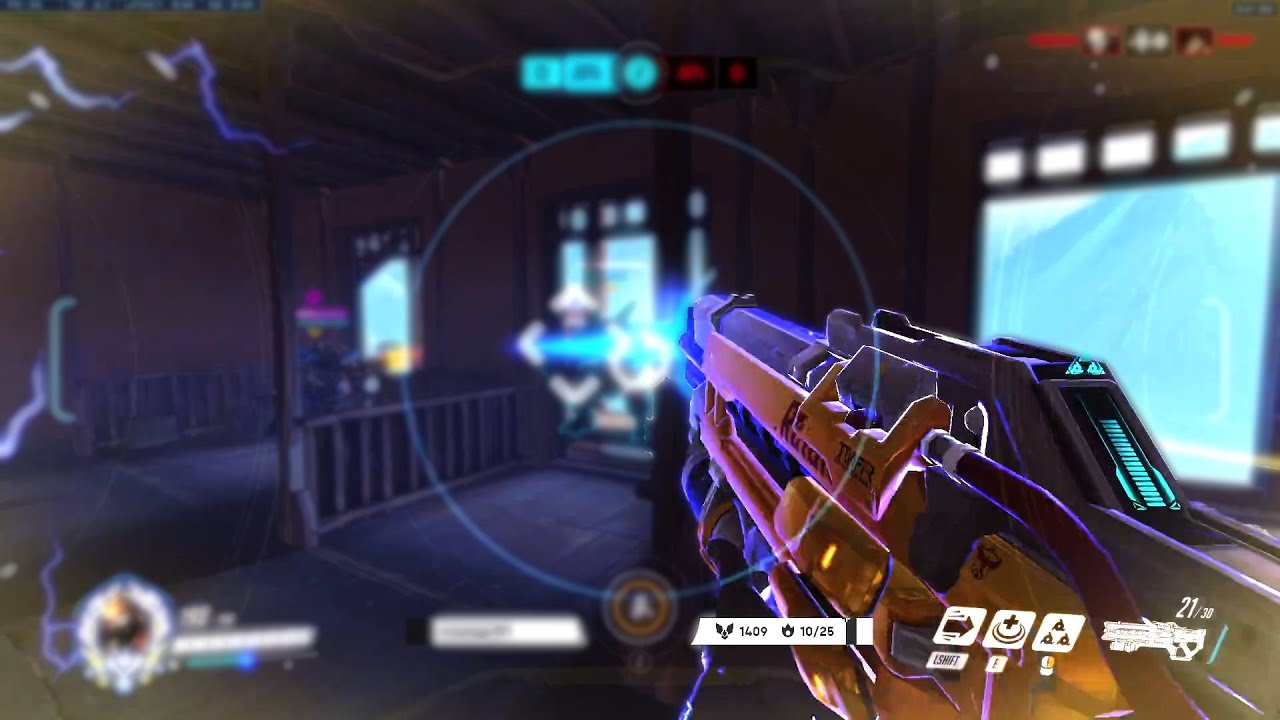 Gale DPS Main - Nano Soldier 76 Gameplay! [ Overwatch Season 35 Top 500 ]