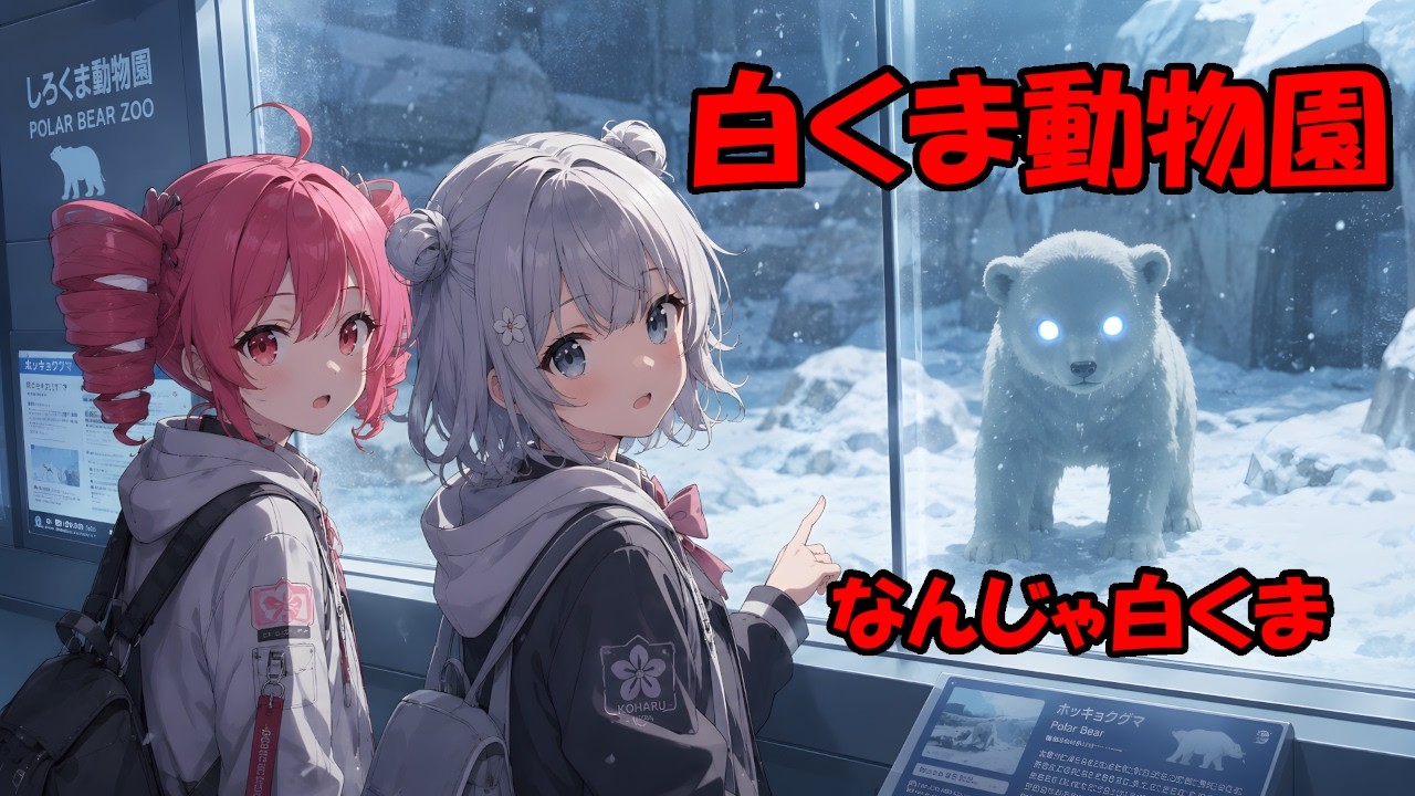 白くまさま•*¨*•.¸♬︎ オリジナルmusic】白くま動物園 / なんじゃ白くま - YouTube