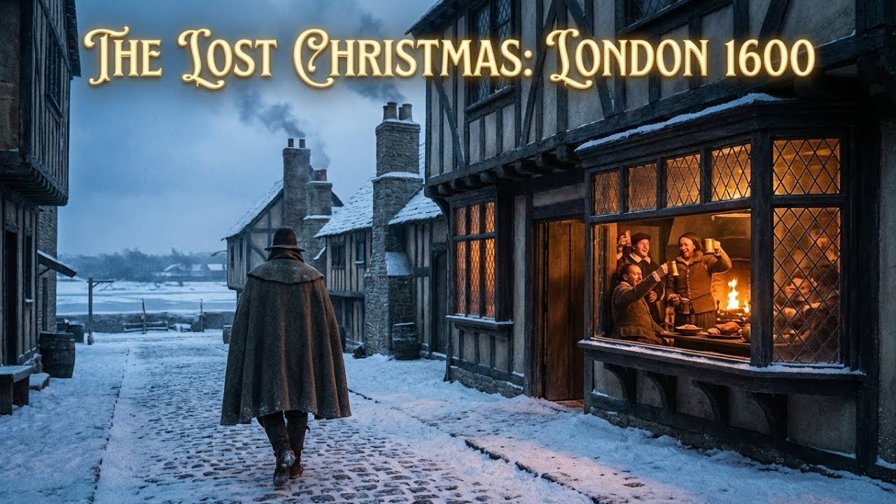 Walking Through London 1600: The Lost Christmas (Before the Great Fire) 🕯️🇬🇧