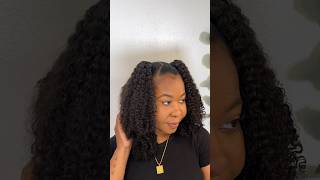 Two Ponytail Half Up Half Down Protective Style Ft. BetterLength #hairtutorial #naturalhair