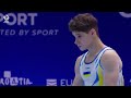Volodymyr Golovin (UKR) - 2026 Men's Artistic Gymnastics European silver medal, junior All-Around