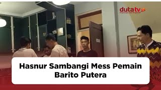 Hasnur Visits Barito Putera Players' Mess
