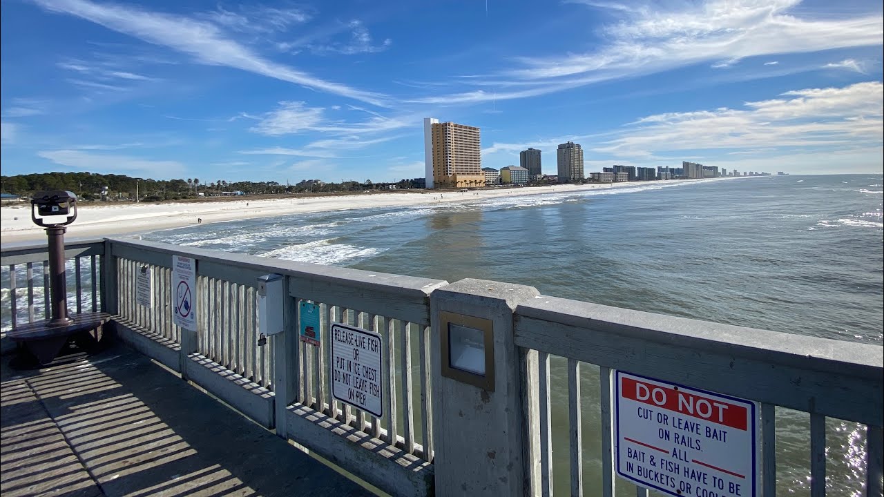 Panama City Beach Fishing Pier 2021 YouTube