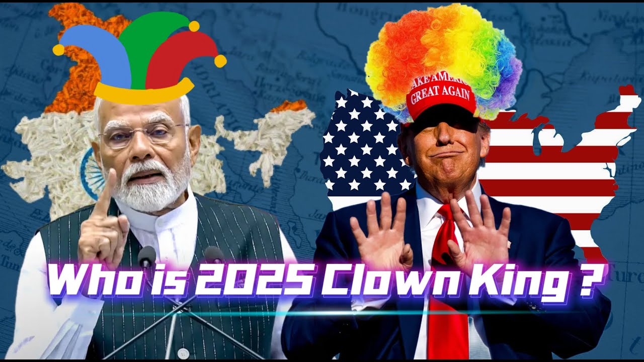 Трамп против Моди: кто получит звание «Короля клоунов» в 2025 году? — Канал г-на Хунзи