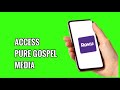 How to Access Pure Gospel Media on ROKU TV