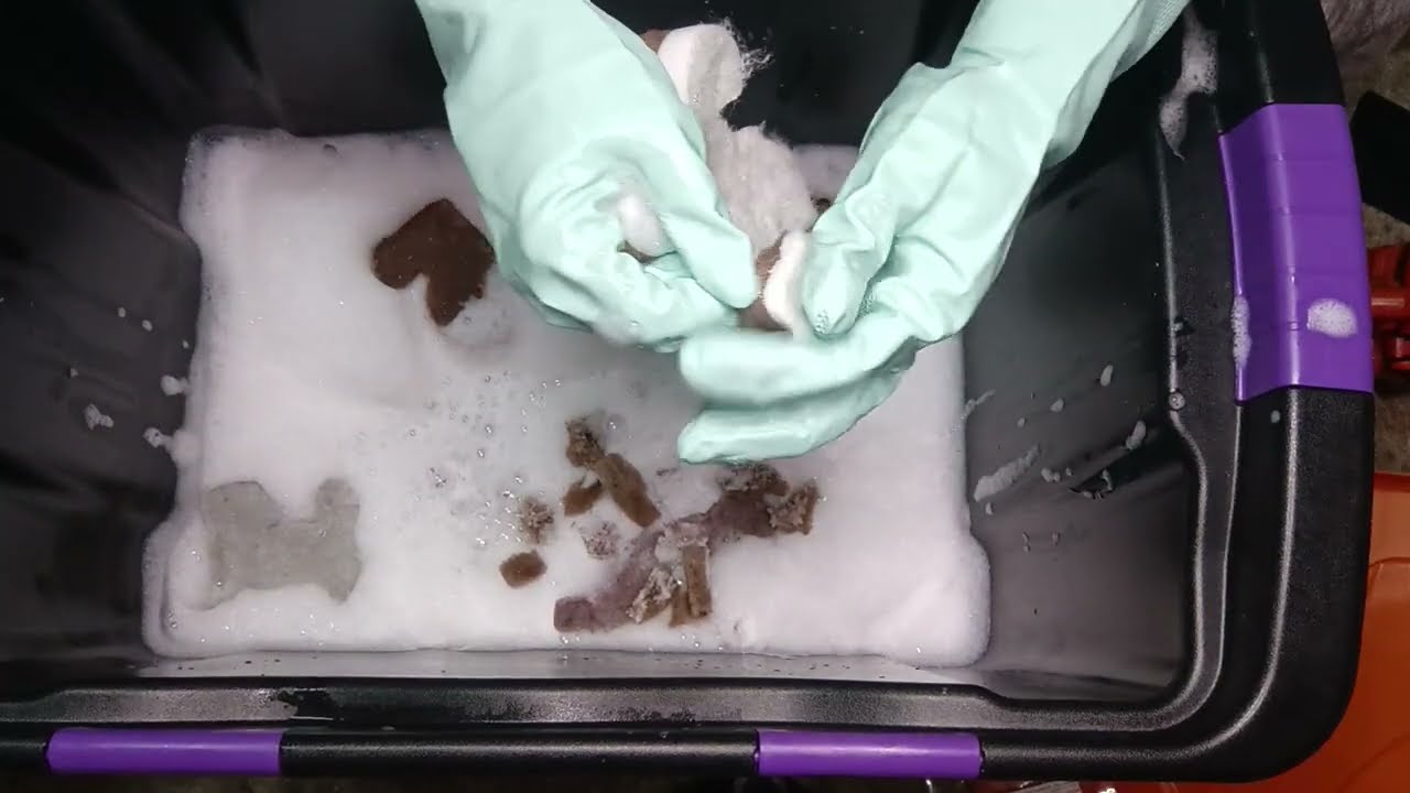 Dog Sponge ASMR Part 3 🐶🫧 Extreme Foam & Satisfying Sponge Breaking Sounds