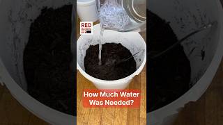 How Much Water Was Needed?  #municipalcompost #water #hydrophobic