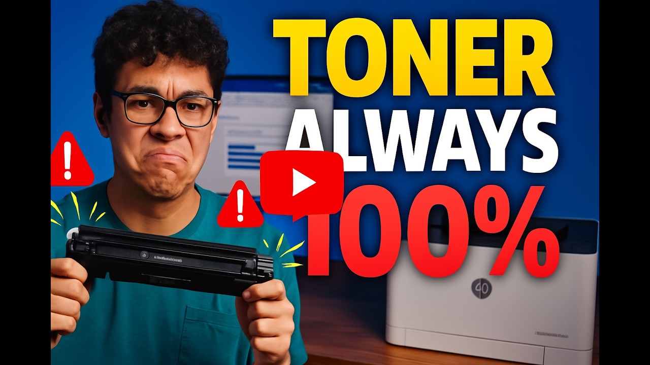 Fix HP Color Laser 150nw Toner Error – Always 100% with This Trick!