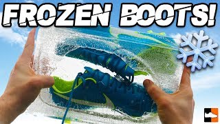 SAVAGE Frozen Boots Forfeit R.I.P - Premier League Goal Recreation Challenge!