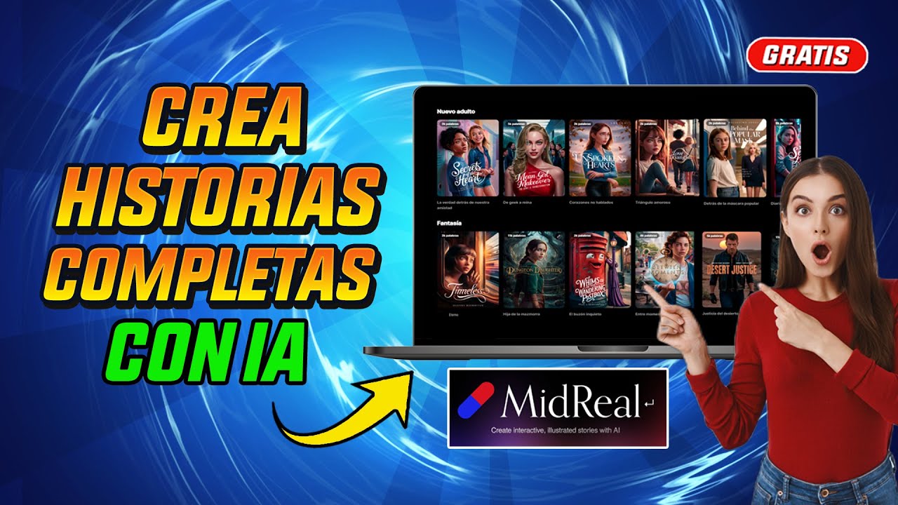 Crea Historias Increíbles en Minutos con MidReal AI 🚀 Paso a Paso - YouTube