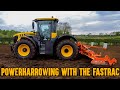 Powerharrowing with the Fastrac!