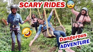 bayama Irukkeyy Thrill Adventure Rides With Akka  Ammu Times 