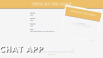Chat app using HTML/CSS/JS (Microsoft Teams) Clone! 2.0