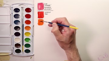 UNDERSTANDING PRANG Oval 16 Palette - Exercise & Discussions