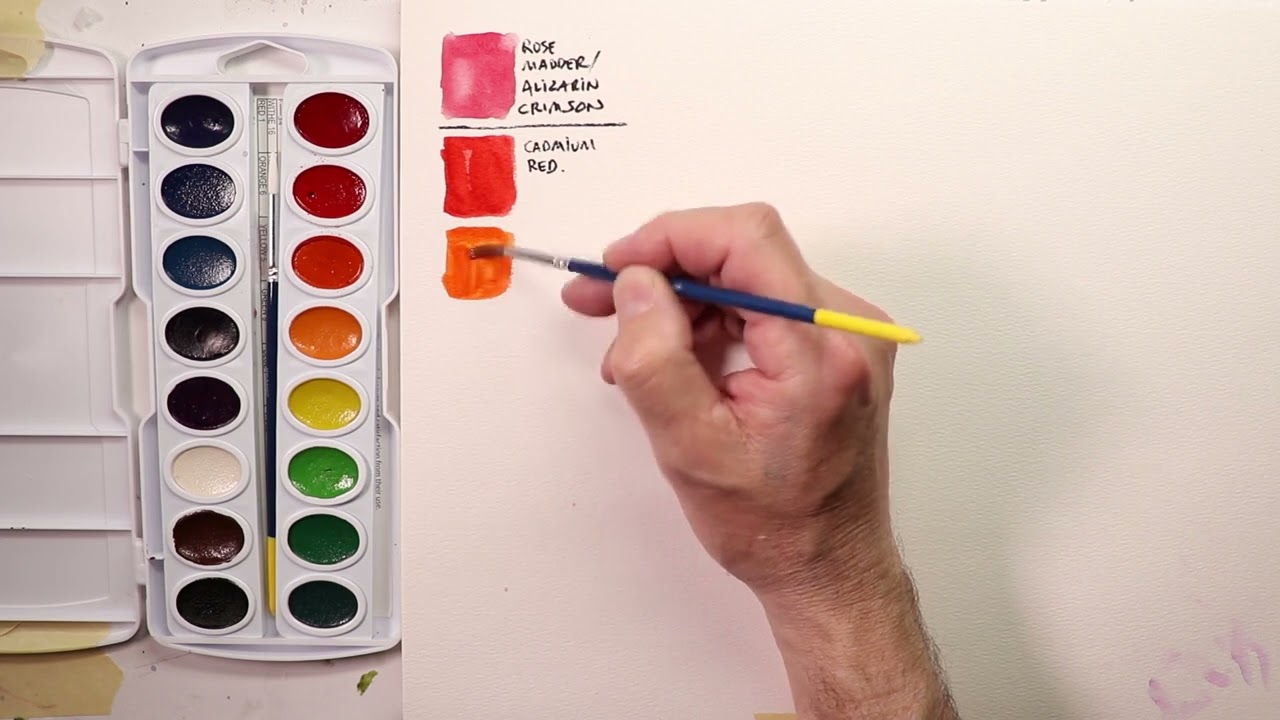 UNDERSTANDING PRANG Oval 16 Palette - Exercise & Discussions