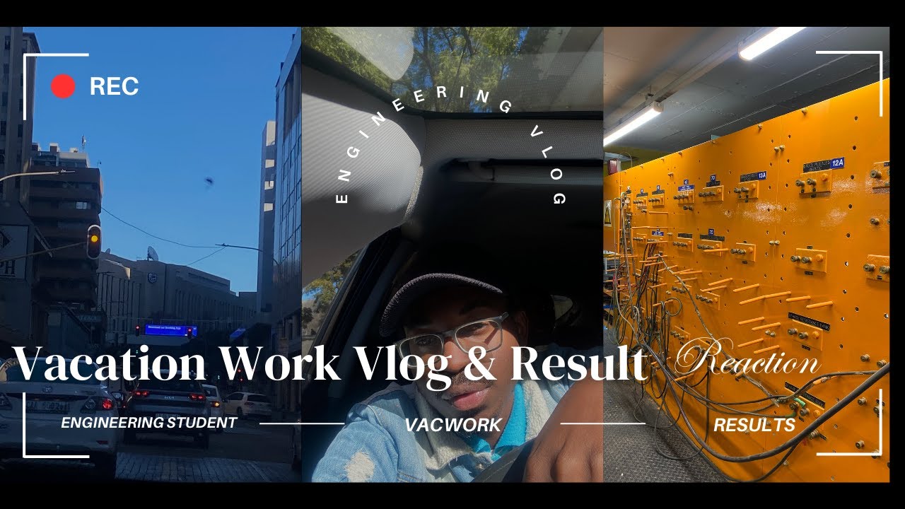 Vacation Work Vlog & Result Reaction | My Engineering Journey