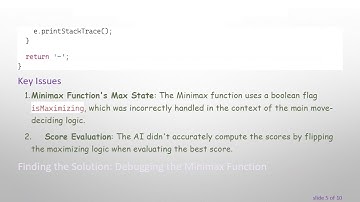How to Solve Tic-Tac-Toe AI Issues with the Minimax Algorithm in Java
