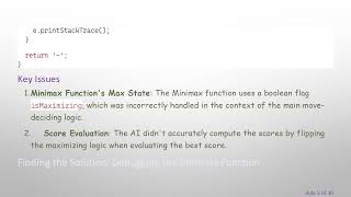 How to Solve Tic-Tac-Toe AI Issues with the Minimax Algorithm in Java