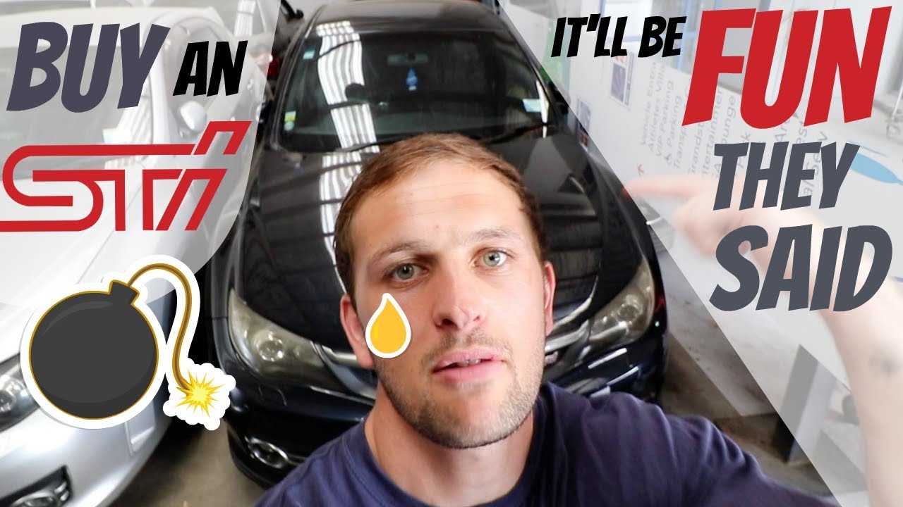 Subaru STI Rod Knock Bearing Failure A look inside the engine YouTube