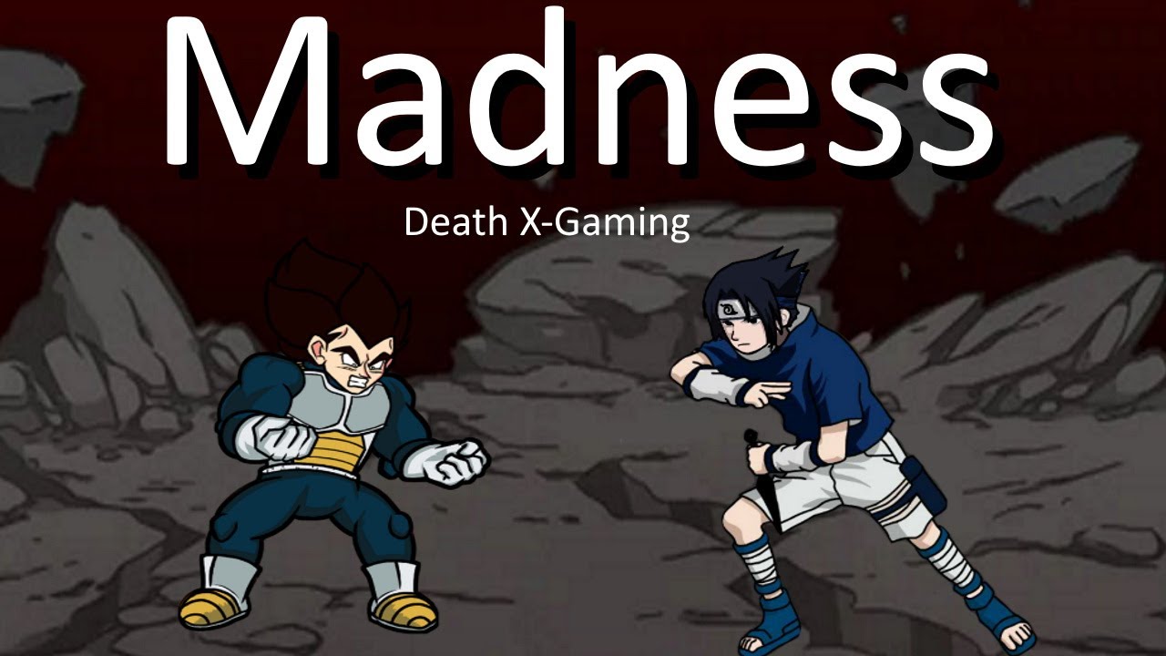 Friday Night Funkin' - Madness But It's Vegeta Vs Sasuke (My Cover) FNF MODS