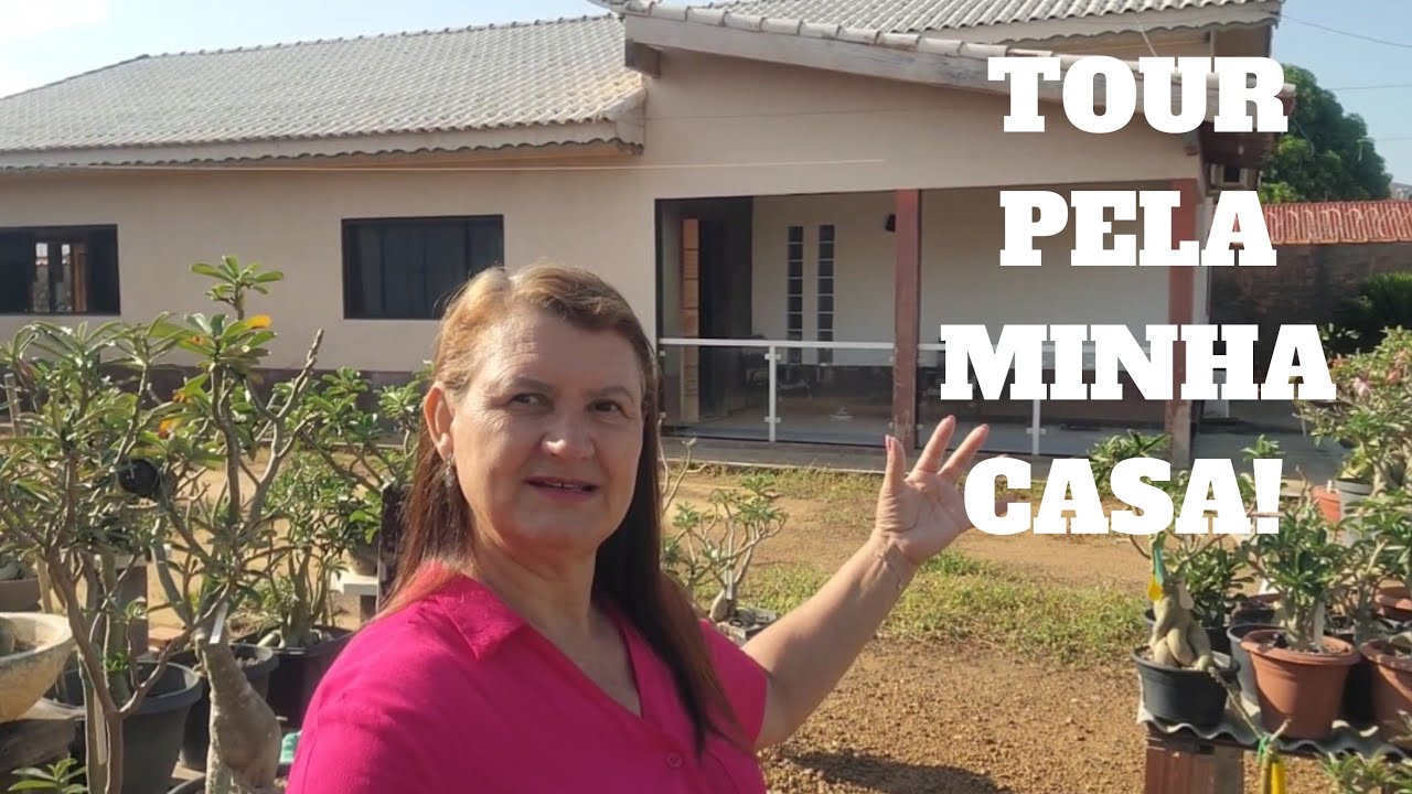 TUOR pela minha CASA! Agora e OFICIAL MINHA🏠! E tudo sobre a construção.
