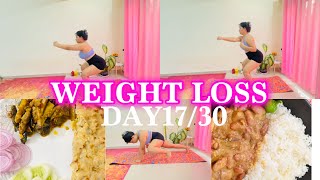 DAY 17/30 WEIGHT LOSS Journey || FAT LOSS Workout || FULL Body Workout || Home Exercise