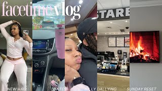 FACETIME VLOG: I GOT BRAIDS + MICHAEL JACKSON MOVIE REVIEW + DILLY DALLYING WITH MY GF 🎀