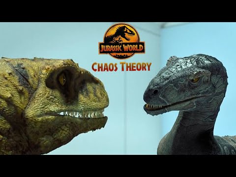 Atrociraptor Vs Atrociraptor Jurassic World Chaos Theory Season 4 Clip Communication