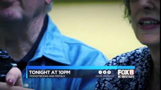 Pocketbooks and Pistols Tonight on Fox 8 News at 10