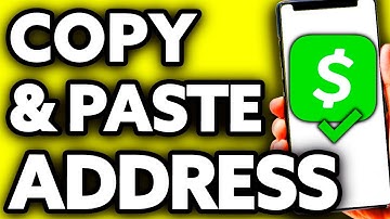How To Copy And Paste Bitcoin Address on Cash App (EASY Tutorial!)