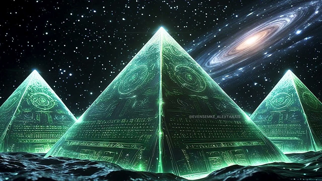 🎧✨ALIEN PYRAMYDS ✨ COSMIC AMBIENT MUSIC TRANCE MUSIC FOR DREAM JOURNEY