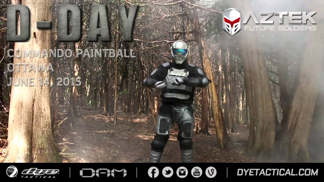 AZTEK Paintball @ COMMANDO PAINTBALL in Ottawa.  Are you Ready?