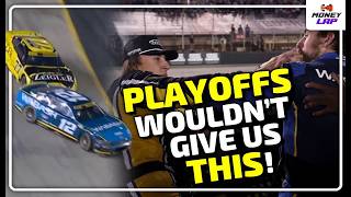 Blaney brought SHOVES to a FIST FIGHT
