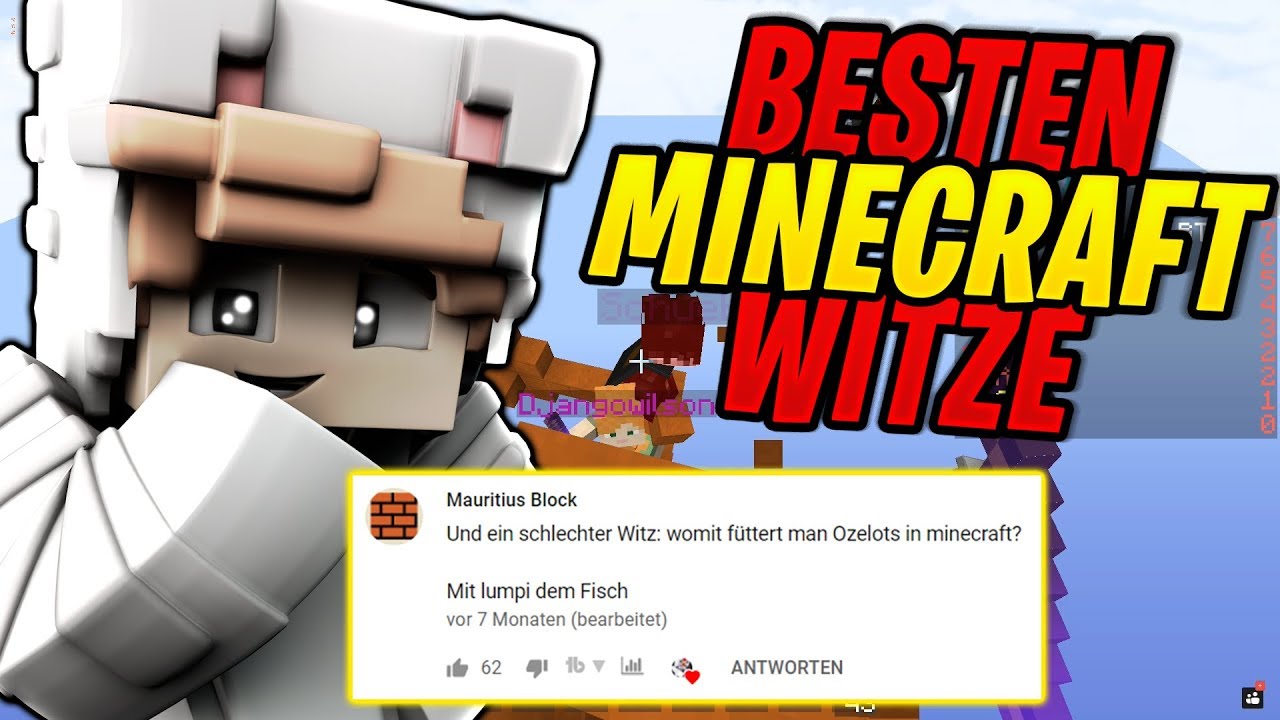[MEGA WITZIG 2.0] Die BESTEN Minecraft WITZE sind ZURÜCK! I Lustige Minecraft Witze mit Lumpi