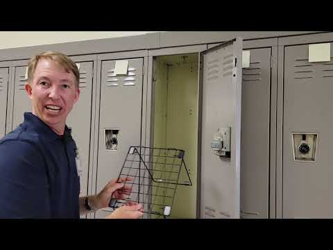organizing locker