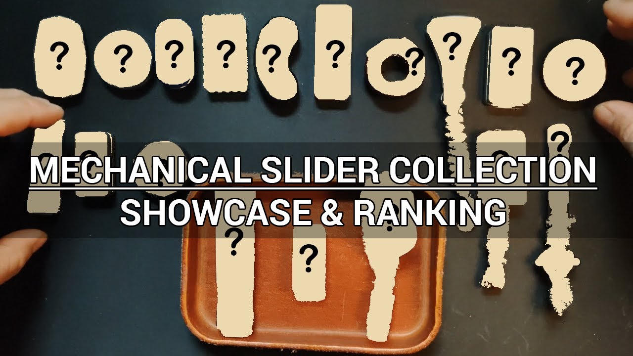 Mechanical Fidget Slider Collection // SHOWCASE & RANKING
