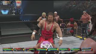 The NWO vs Sting DDP Goldberg &amp; Bret Hart WCW Nitro 1998