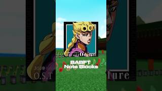 Giorno's Theme BABFT Note Blocks #roblox #buildaboat #babft #music #memes #jojo #fypシ #shorts