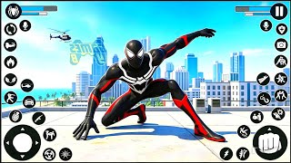 Red Black Spider Fighting Rope Superhero Rescue Civilians Part 4 - Android Gameplay screenshot 4