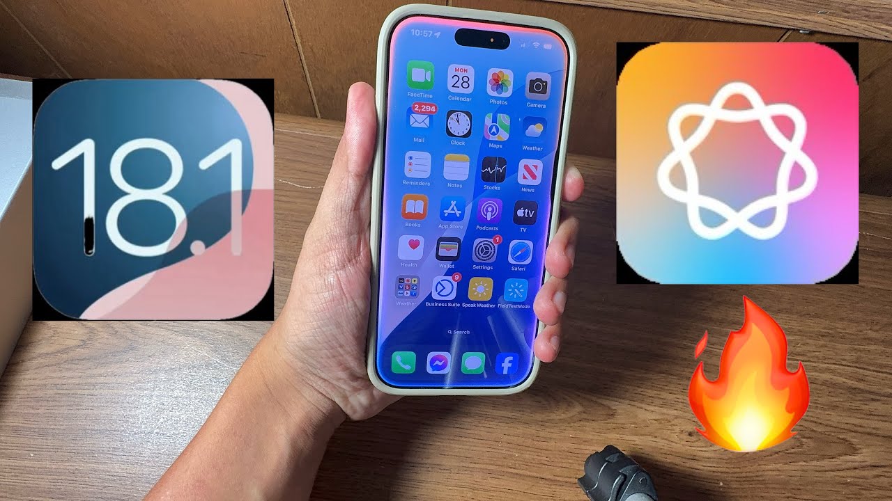 iOS 18.1, getting started with Apple Intelligence. - YouTube