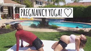 PREGNANCY YOGA CHALLENGE!!