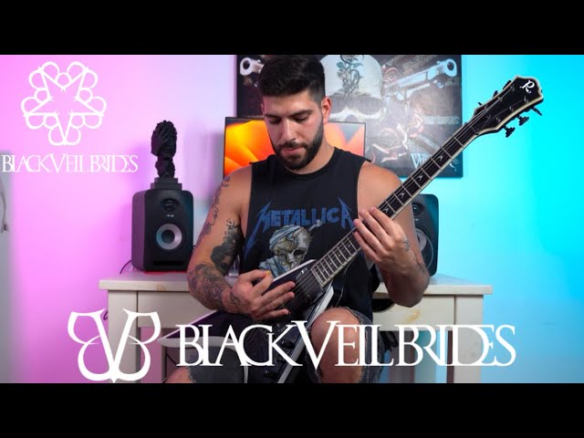 Black Veil Brides - Bleeders Guitar Cover + TABS (New Song 2024) class=