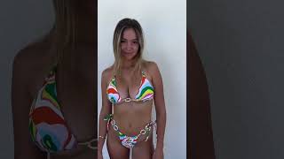 Sexy Model Ella Alexandra In A Very Hot Bikini  shortdress bikini skirts thighs curvyfashion