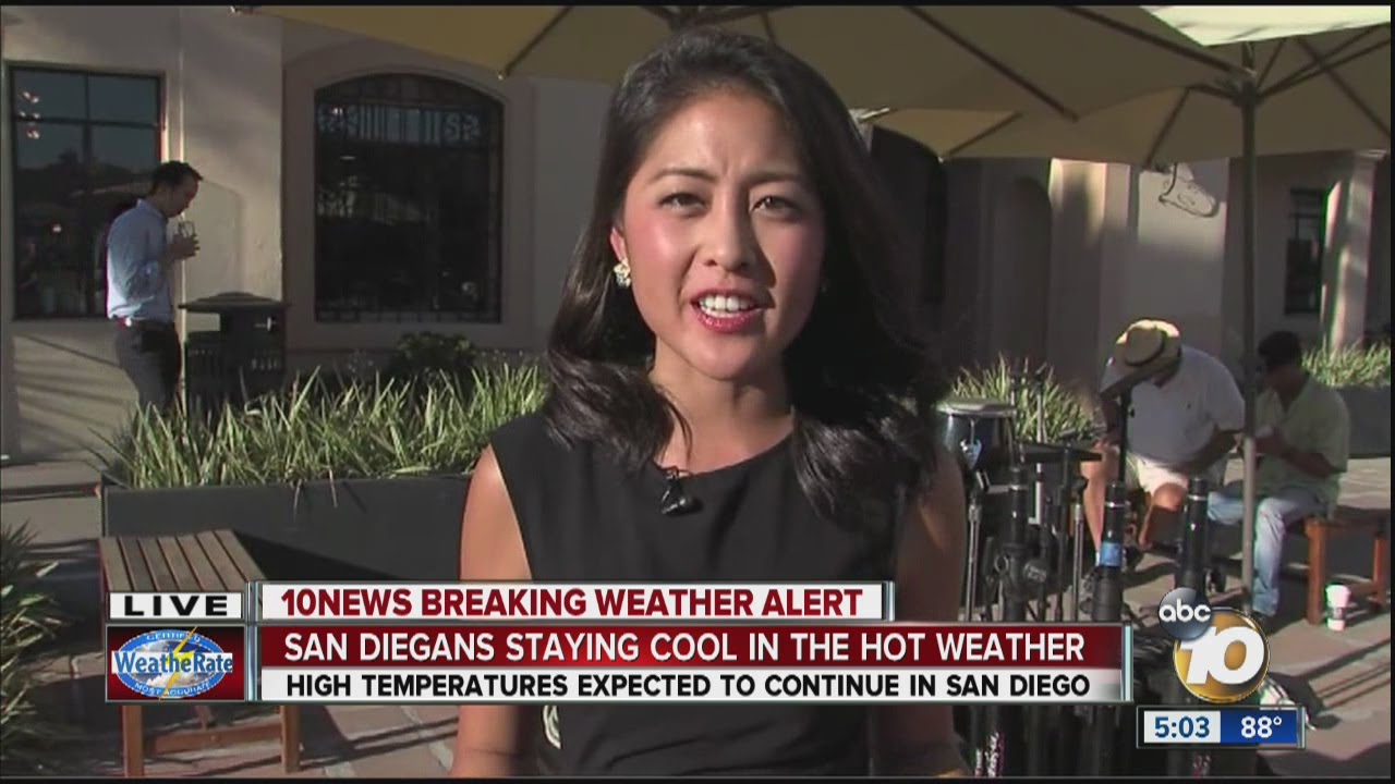 Hot Temperatures in San Diego - YouTube