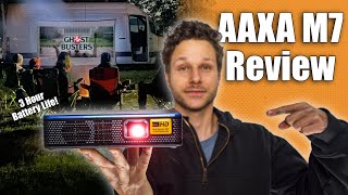 The Best Projector For Vanlife? | Aaxa M7 Review